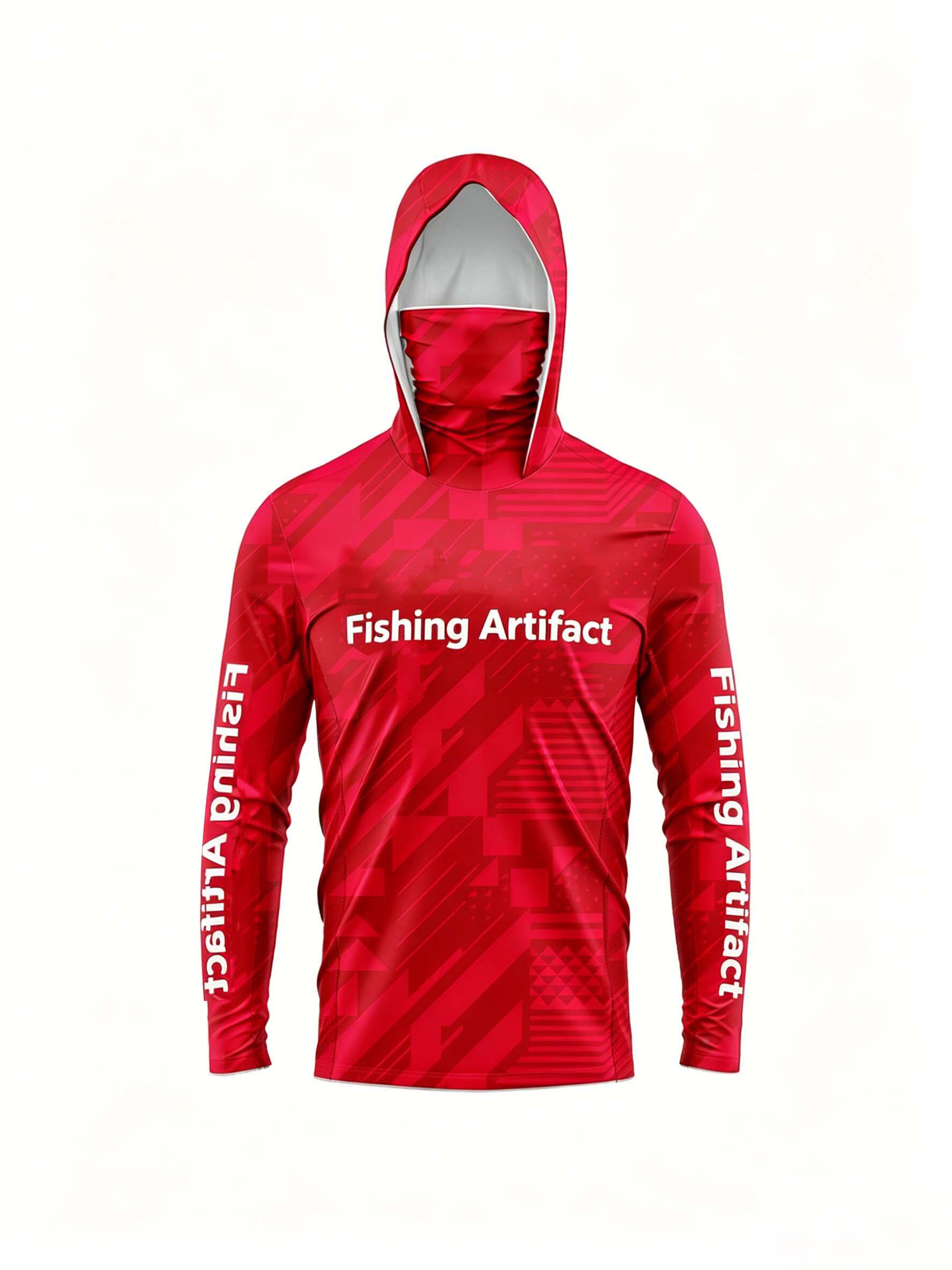 Men's Summer Fishing Hoodie, L - Fishing Mask Sun Protection recension och pris