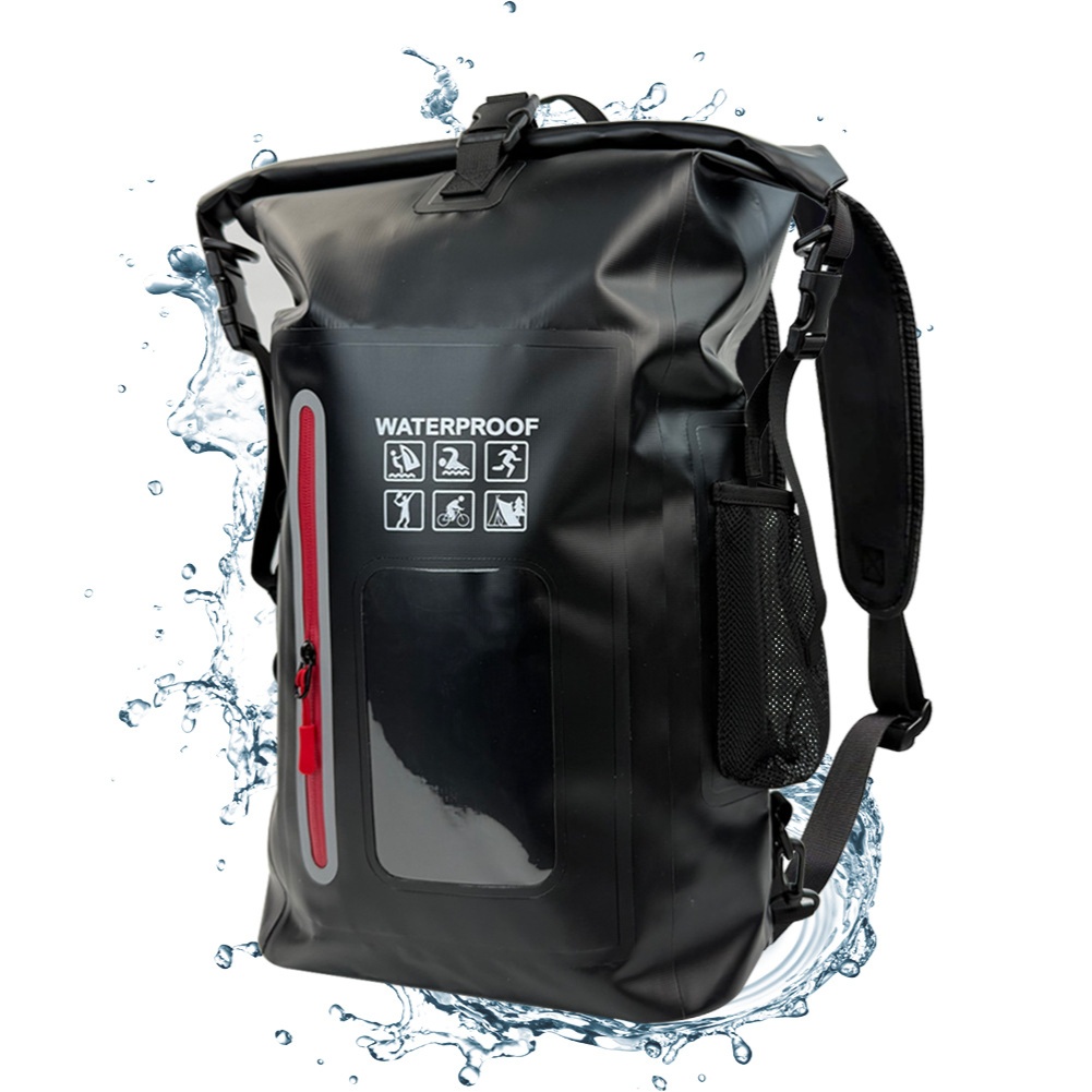 Black Waterproof Backpack Wate - Fishing Bag Waterproof recension och pris