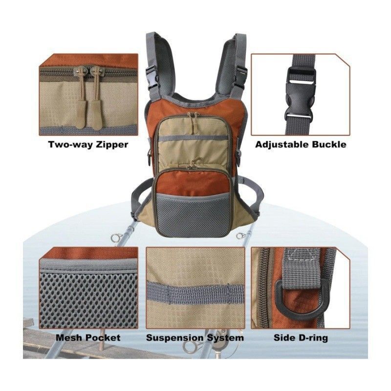 Outdoor Multi-functional Water - Fishing Bag Waterproof recension och pris
