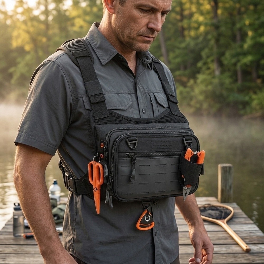 Fly Fishing Chest Pack Backpac - Fishing Backpack recension och pris