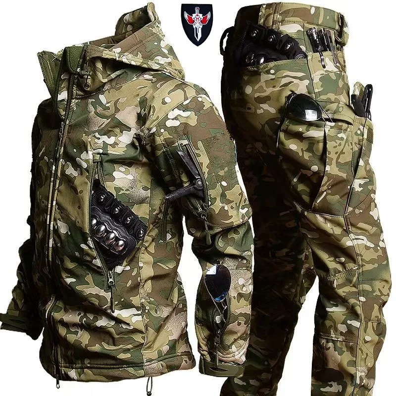 Men's Winter Warm Fleece Lined - Fishing Jacket Waterproof recension och pris