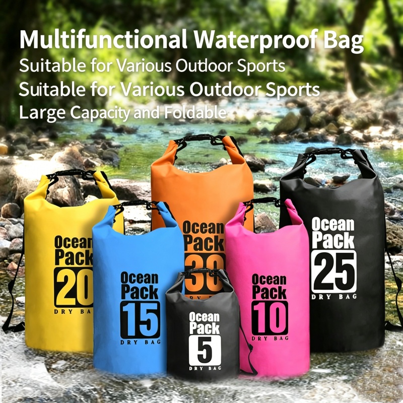 Swimming Waterproof Dry Bag 5L - Fishing Bag Waterproof recension och pris